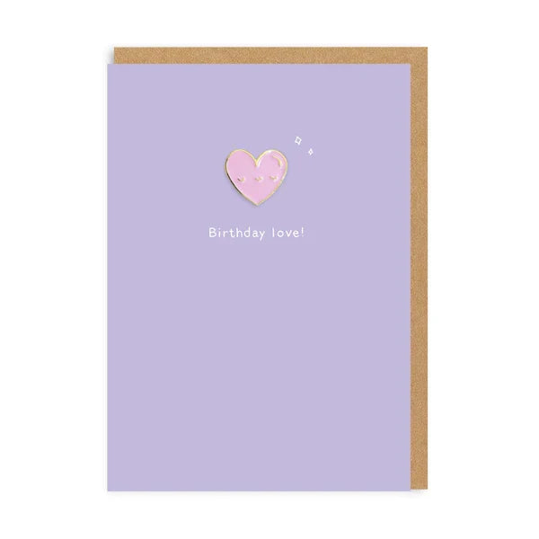 OD-EPC-4477 Birthday Love Enamel Birthday Card