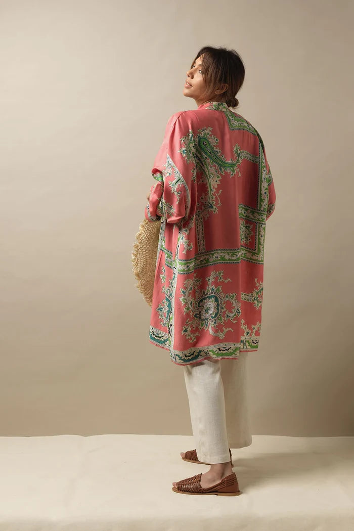 One Hundred Stars Collar Kimono