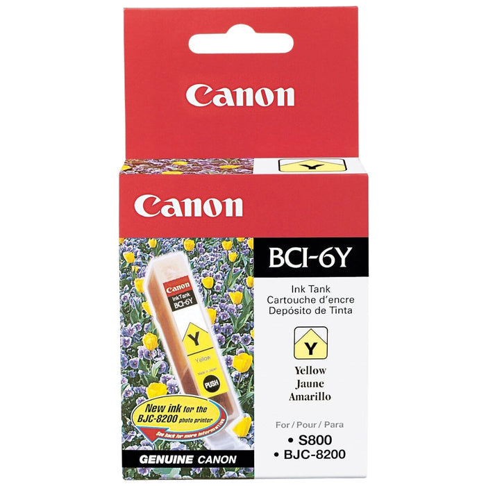 Original Canon BCI-6 Yellow Ink Cartridge