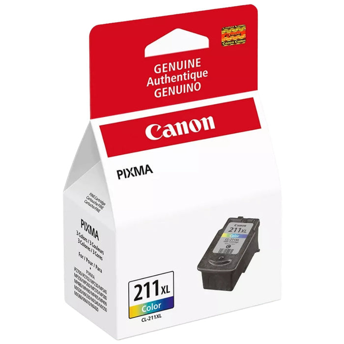 Original Canon CL-211 XL Color Ink Cartridges