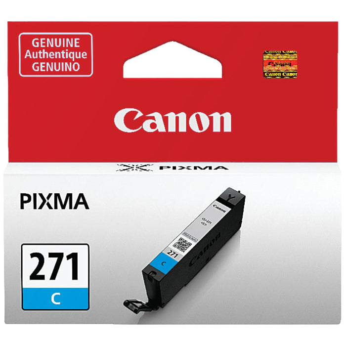Original Canon CLI-271 Standard Yield Cyan Ink Cartridge