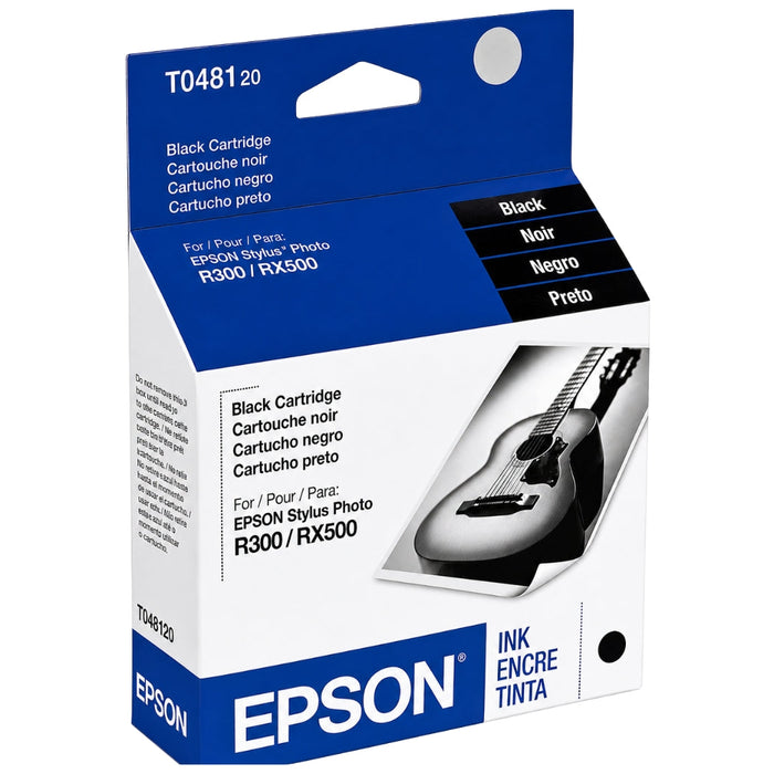 Original Epson (T048) Black Ink Cartridge, T048120