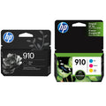 Original HP 910 Black, Cyan, Magenta, Yellow Ink Cartridges