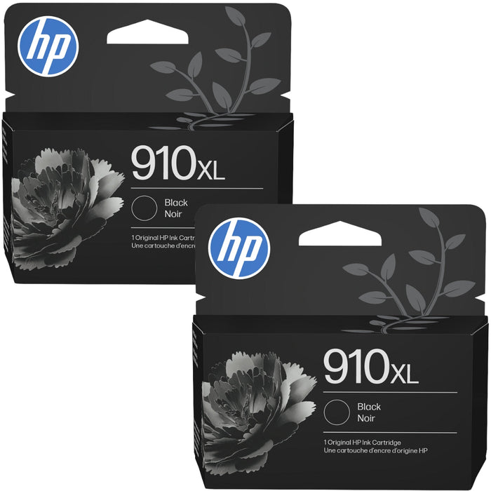 Original HP 910XL (3JB42BN) Black High Yield Ink Cartridge-2 Pack