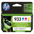 Original HP 933 Cyan, Magenta, Yellow Ink Cartridges (3-pack)