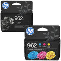 Original HP 962 Black, Cyan, Magenta, Yellow Ink Cartridge-4 Pack