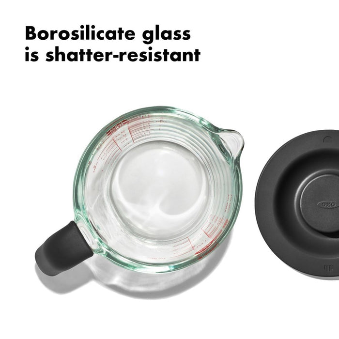 OXO Good Grips Glass Measuring Cup with Lid - 2 Cup/500ml
