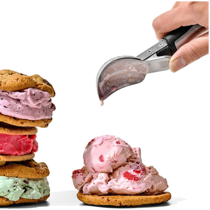 OXO Good Grips Steel Lever Ice Cream Scoop