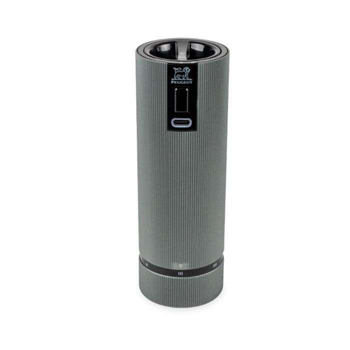 Peugeot Line Electric uSelect Pepper Mill - Carbon - 15cm