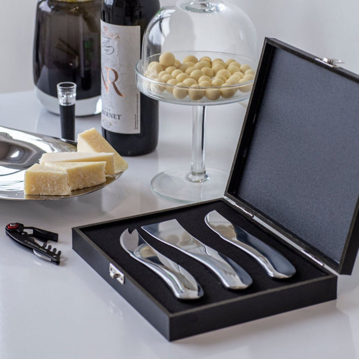 Philippi Wave Cheese Knife Set - 3 Piece