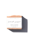 Pink Salt + Grapefruit Cleansing Bar Handmade Tallow and Goat Milk Soap Bar