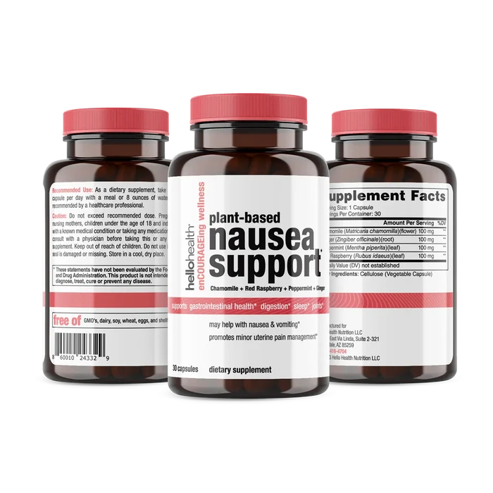 Plant-based Nausea Support