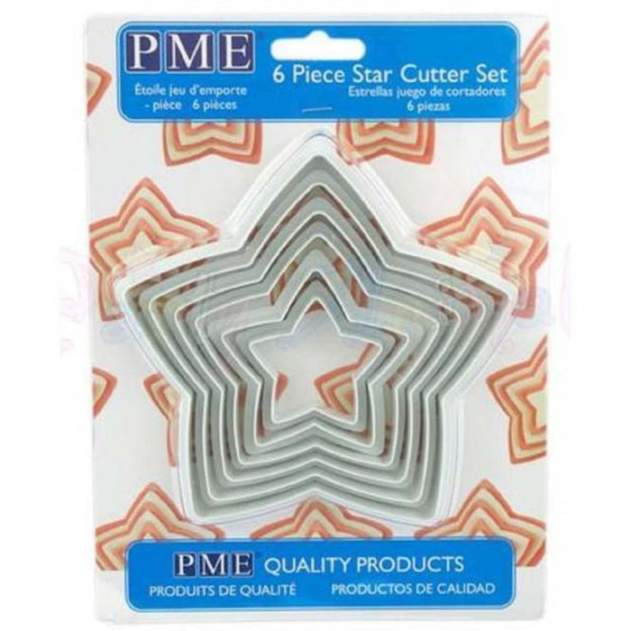 PME  Classic Shapes Cutters - Stars - Set of 6
