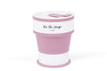 Portable Silicone Cup, Collapsible & Sustainable. Perfect for Travel. Teal, Navy or Mauve