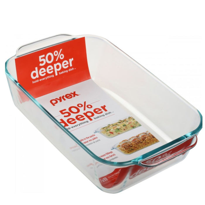 Pyrex Deep Glass Baking Dish 3L