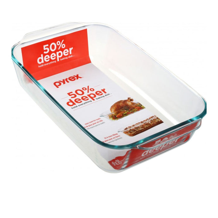 Pyrex Deep Glass Baking Dish 4.7L