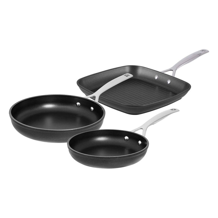 Pyrolux Ignite 3 Piece Fry Pan/Grill Set