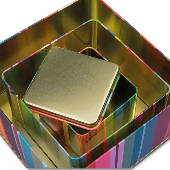 Remember Square Storage Tins - Set of 3