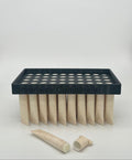 Reusable Filling Tray for Squeeze-Up Lip Balm Tubes