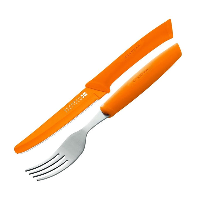 Scanpan Spectrum Steak Knife & Fork Set