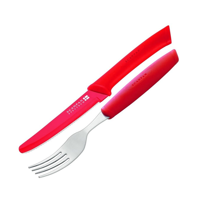 Scanpan Spectrum Steak Knife & Fork Set