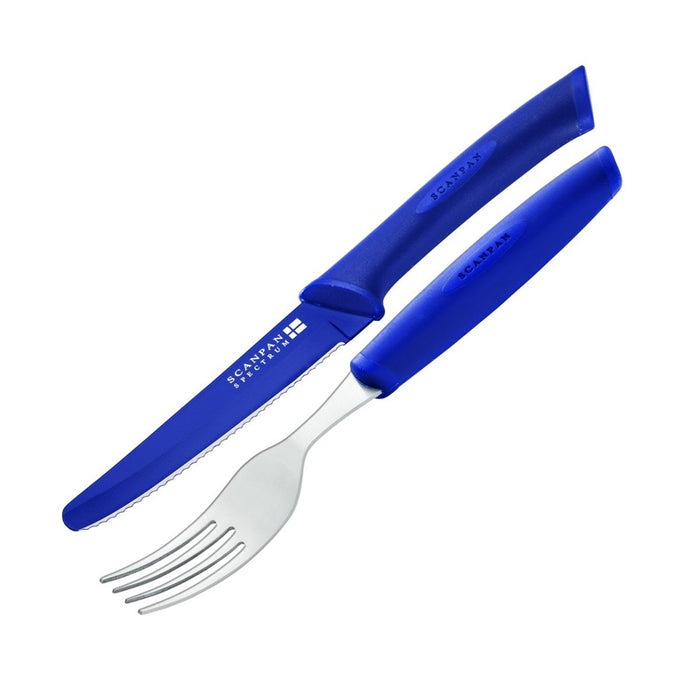 Scanpan Spectrum Steak Knife & Fork Set