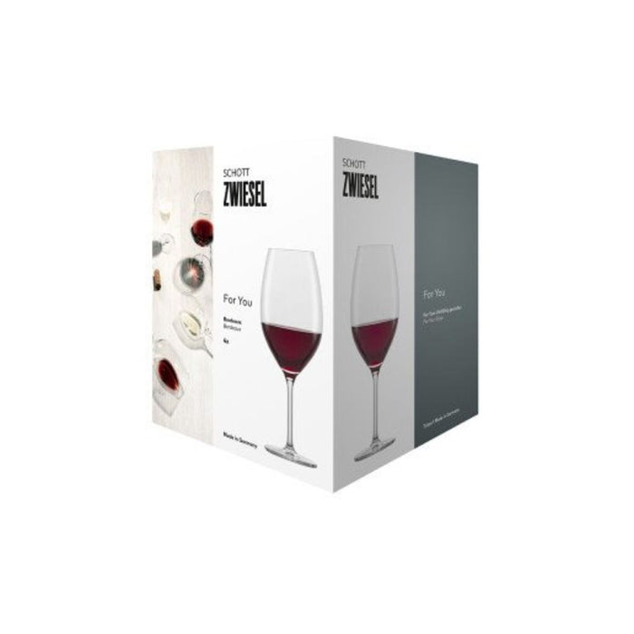 Schott Zwiesel Banquet Bordeaux Wine Glasses, Set of 4 - 606ml