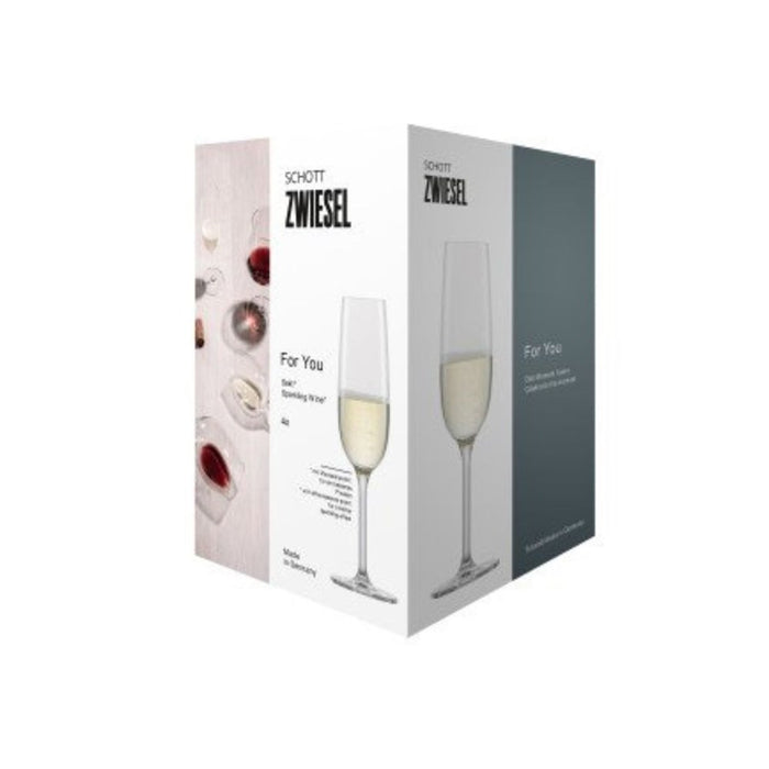 Schott Zwiesel Banquet Champagne Glasses, Set of 4 - 210ml