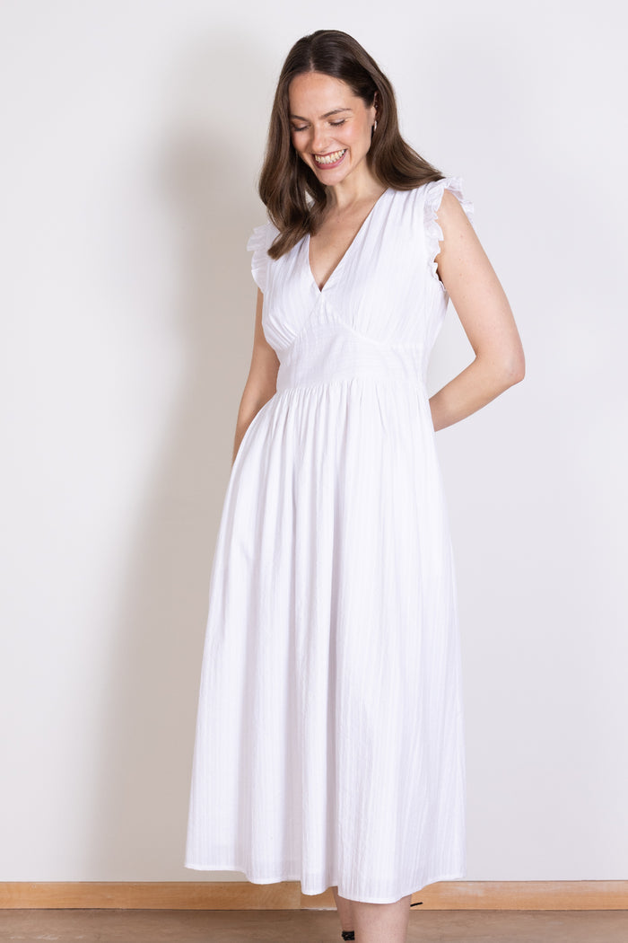 SE2218 Sleeveless Midi Dress