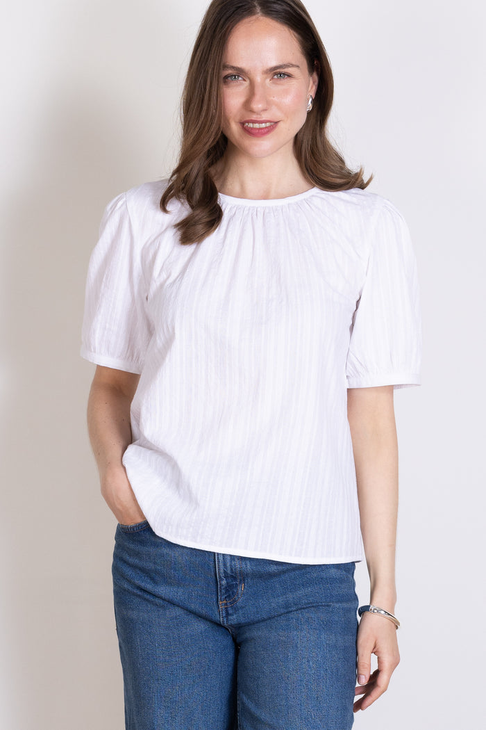 SE4240 Puff Sleeve Top