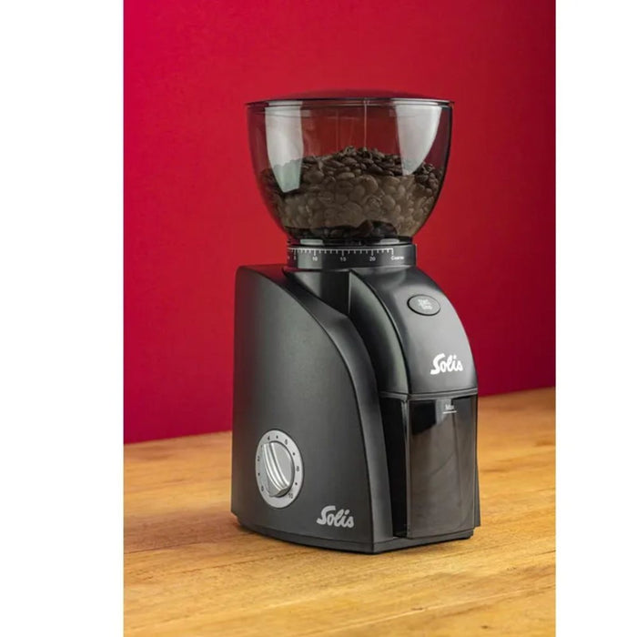 Solis Scala Zero Static Burr Grinder - Black