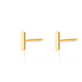 SPESGS35 Dash Stud Earrings Gold