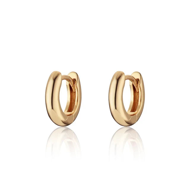 SPG-126 Mini Gold Huggie Hoop ER