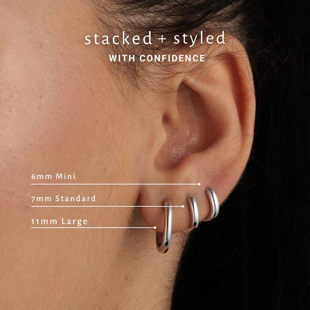 SPG-194 Large Huggie Earrings