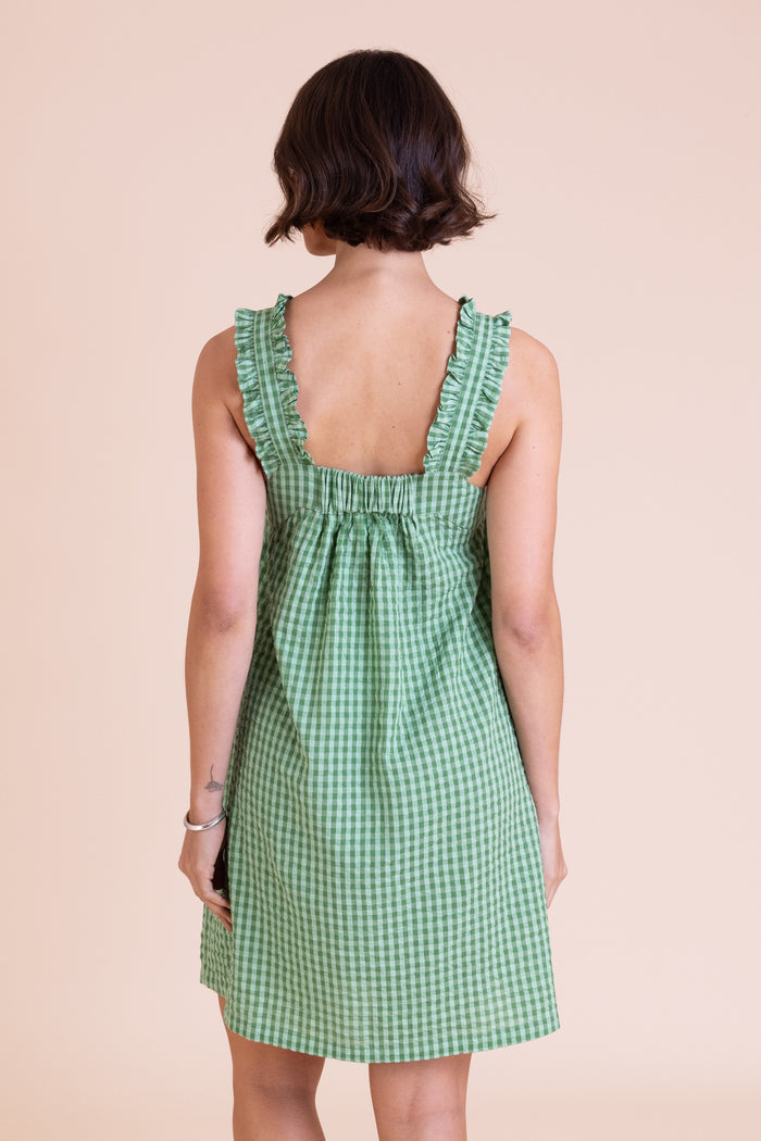 SS3210 Frill Strap Dress