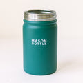 Stainless Steel Mason Jar, 16oz Rainforest Green