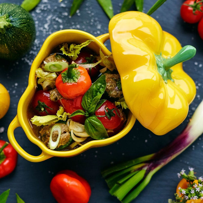 Staub Ceramic Capsicum Cocotte - .5L