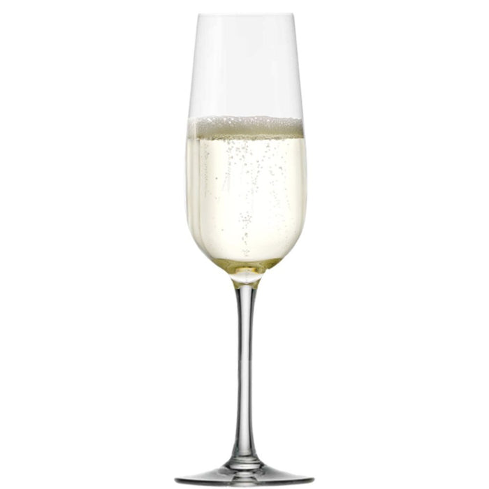 Stolzle Weinland Champagne Flute Glasses - 200ml - Set 6