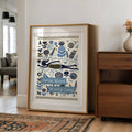Swim Wild Folksy Print