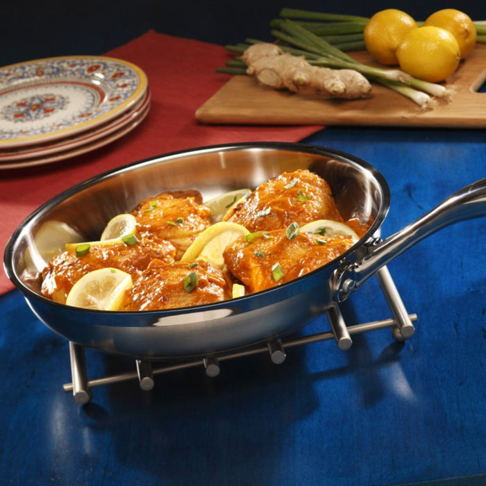 Swiss Diamond Premium Steel Fry Pan - 28cm