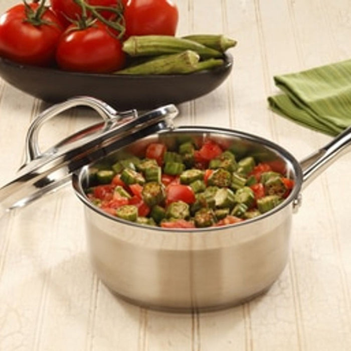 Swiss Diamond Premium Steel Saucepan with Lid - 20cm / 3L