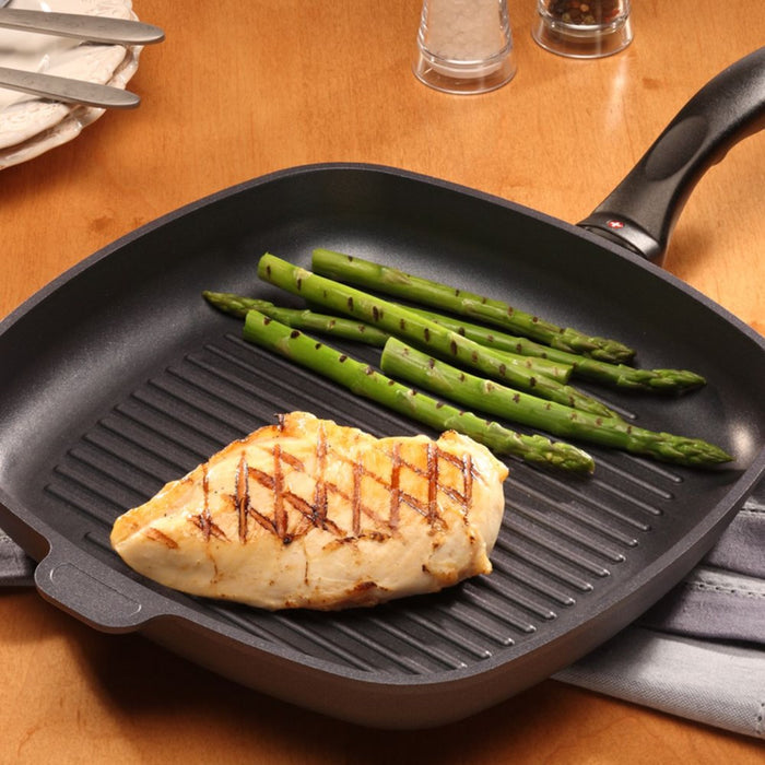 Swiss Diamond XD Non Stick Square Grill Pan - 28cm