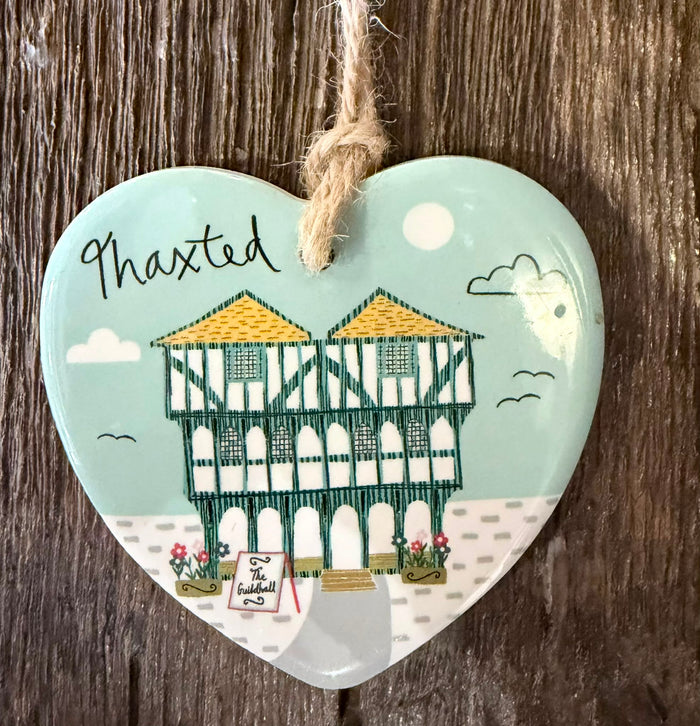 Thaxted Ceramic Heart Decoration Day