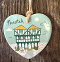 Thaxted Ceramic Heart Decoration Day