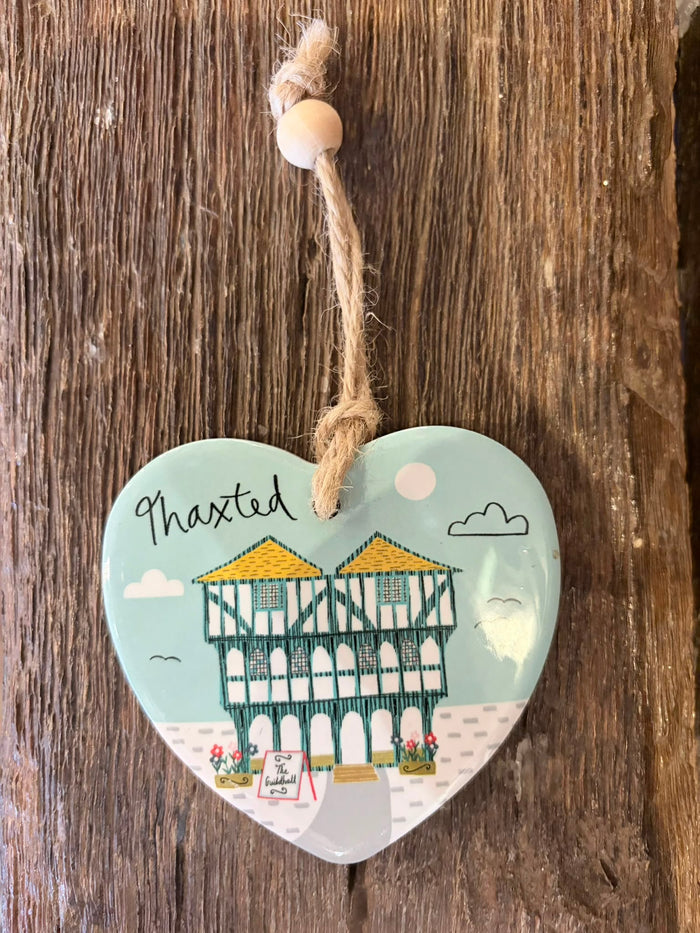 Thaxted Ceramic Heart Decoration Day