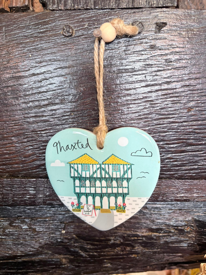 Thaxted Ceramic Heart Decoration Day