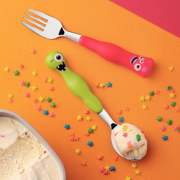 Tramontina Children's Monster Cutlery - 2 Piece Set