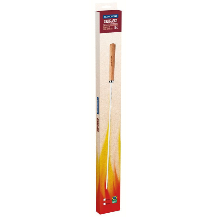 Tramontina Churrasco Skewer -  50cm = 6 Piece Set