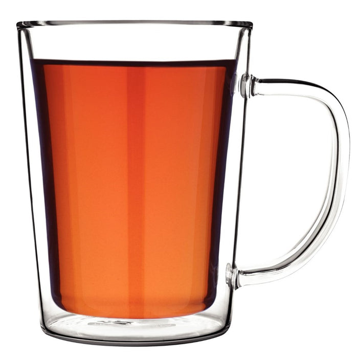 Tramontina Double Wall Coffee Cup With Handle - 250ml - Set 2