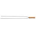 Tramontina Heavy Duty Duel Prong Stainless Steel Skewer Wood Handle - 75cm